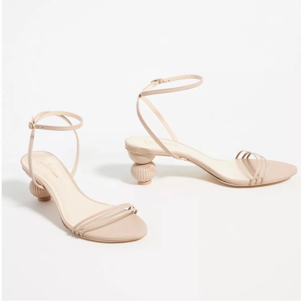 Guilhermina Sculptural Heeled Sandals